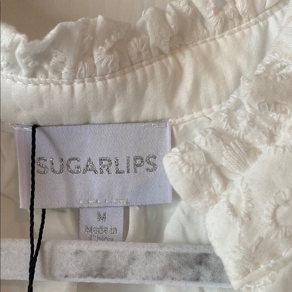 White Eyelet Dress - Picture 3 of 7